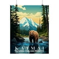 thumbnail image 1 of ELNEIT - Katmai National Park Poster, Unframed Matte Paper, S07, 1 of 4