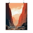 thumbnail image 1 of ELNEIT - Kings Canyon National Park Poster, Unframed Matte Paper, S03, 1 of 4