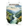thumbnail image 1 of ELNEIT - New River Gorge National Park Poster, Unframed Matte Paper, S08, 1 of 4