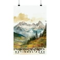 thumbnail image 1 of ELNEIT - North Cascades National Park Poster, Unframed Matte Paper, S04, 1 of 4