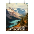 thumbnail image 1 of ELNEIT - North Cascades National Park Poster, Unframed Matte Paper, S06, 1 of 4