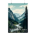 thumbnail image 1 of ELNEIT - North Cascades National Park Poster, Unframed Matte, S01, 1 of 4