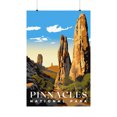 thumbnail image 1 of ELNEIT - Pinnacles National Park Poster, Unframed Matte, S01, 1 of 4