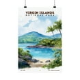 thumbnail image 1 of ELNEIT - Virgin Islands National Park Poster, Unframed Matte Paper, S08, 1 of 4
