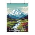thumbnail image 1 of ELNEIT - Wrangell-St. Elias National Park Poster, Unframed Matte Paper, S03, 1 of 4