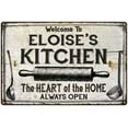 thumbnail image 1 of ELOISE'S Kitchen Farmhouse Sign 8 x 12 High Gloss Metal 208120033445, 1 of 1