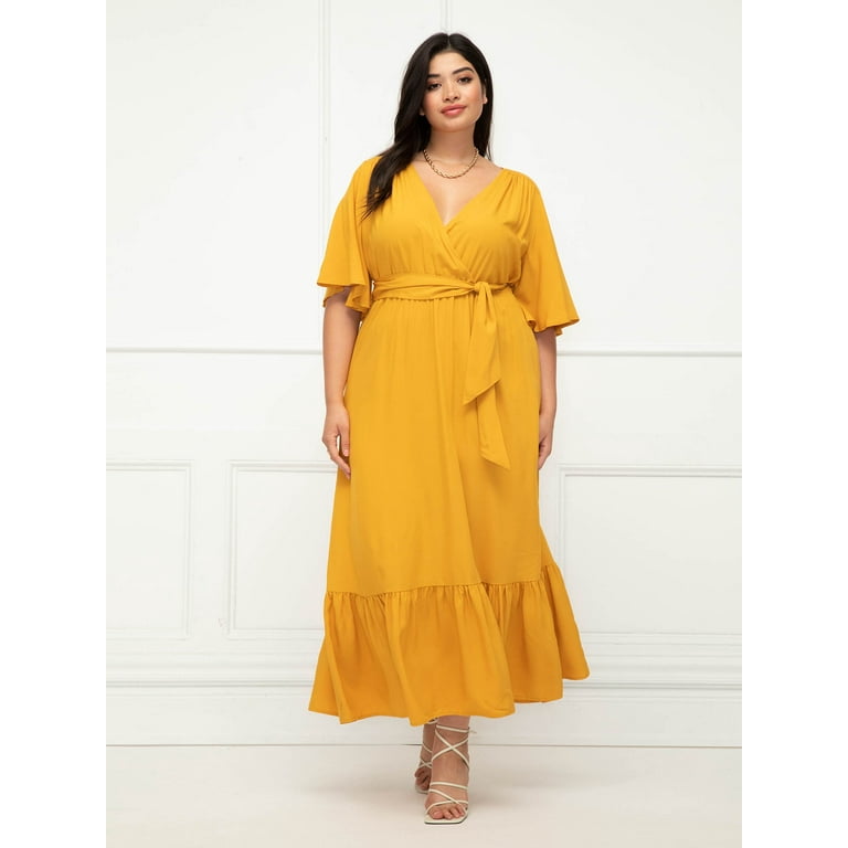 Eloquii maxi cheap dress