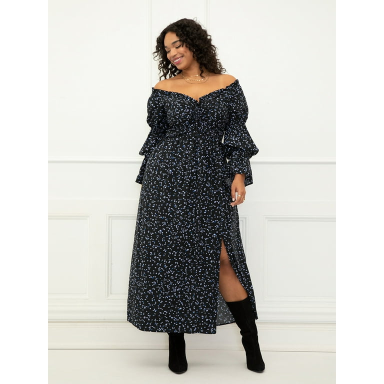Walmart plus size store maxi dresses