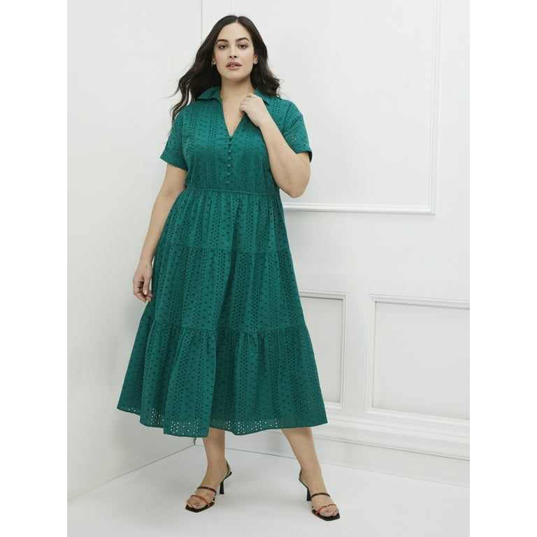 Walmart eyelet clearance dress