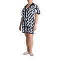 thumbnail image 1 of ELOQUII Women's Plus Size Crochet Knitted Short, 1 of 3