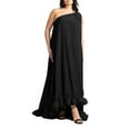 thumbnail image 1 of ELOQUII Women's Plus Size Dramatic Ruffle Gown, 1 of 6