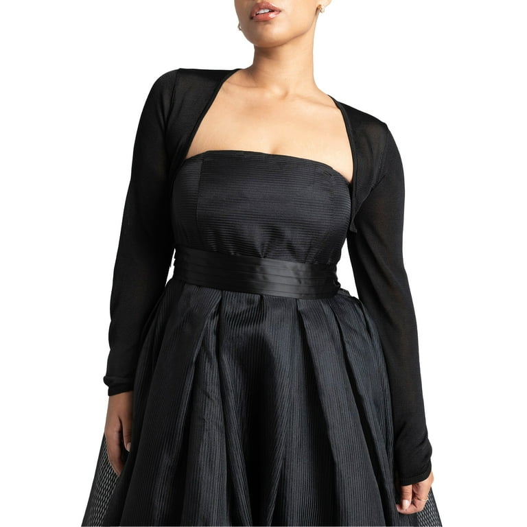 Fine knit bolero outlet
