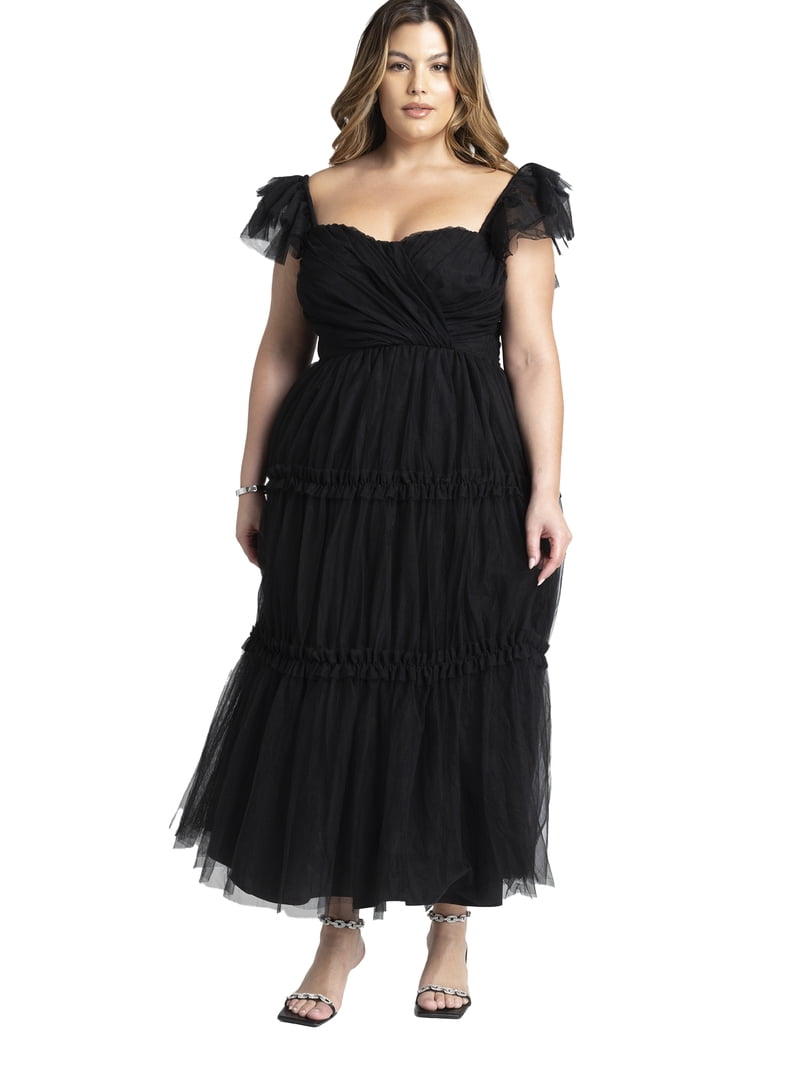 knee length dresses for ladies Sexy Wholesale Tulle Evening Dress main image 0
