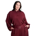 thumbnail image 1 of ELOQUII Women's Plus Size High Low Hem Tunic, 1 of 4