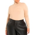 thumbnail image 1 of ELOQUII Women's Plus Size Layering Turtleneck, 1 of 4