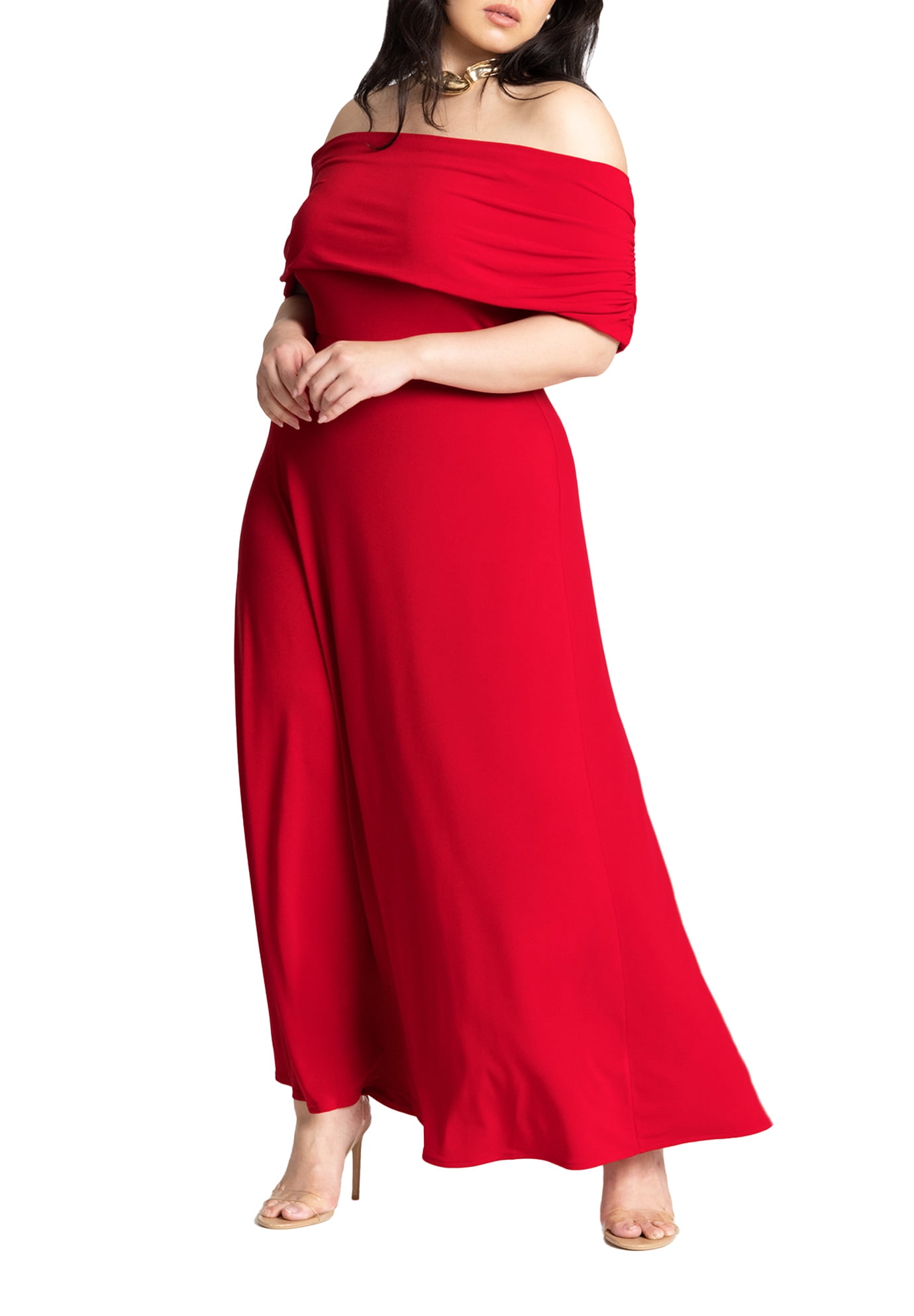 long sleeve off the shoulder dresses Luxury Long-Sleeve Off-Shoulder Lace Wedding Dress with Cascading Train Plus Size