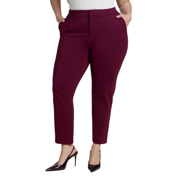 ELOQUII Women's Plus Size Tall The Ultimate Stretch Slim Ankle Pant