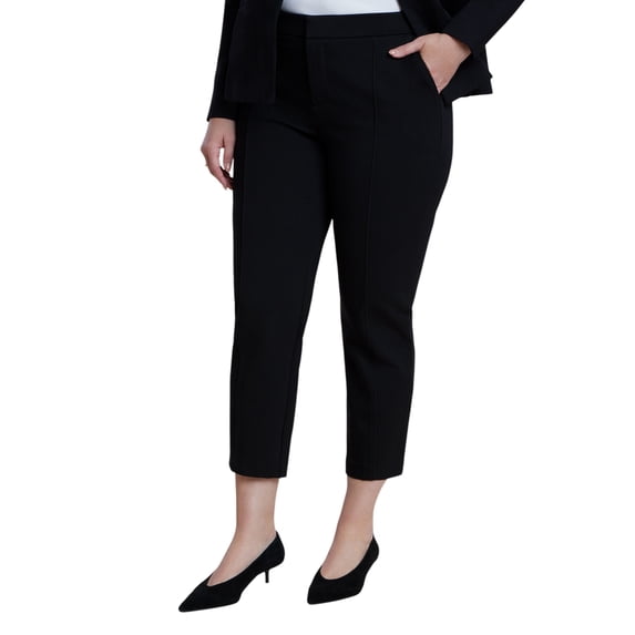 ELOQUII Women's Plus Size Tall The Ultimate Stretch Slim Ankle Pant