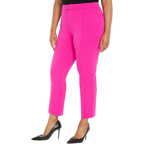 ELOQUII Women's Plus Size Tall The Ultimate Stretch Slim Leg Pant