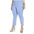 thumbnail image 1 of ELOQUII Women's Plus Size Petite The Ultimate Stretch Slim Leg Pant, 1 of 3