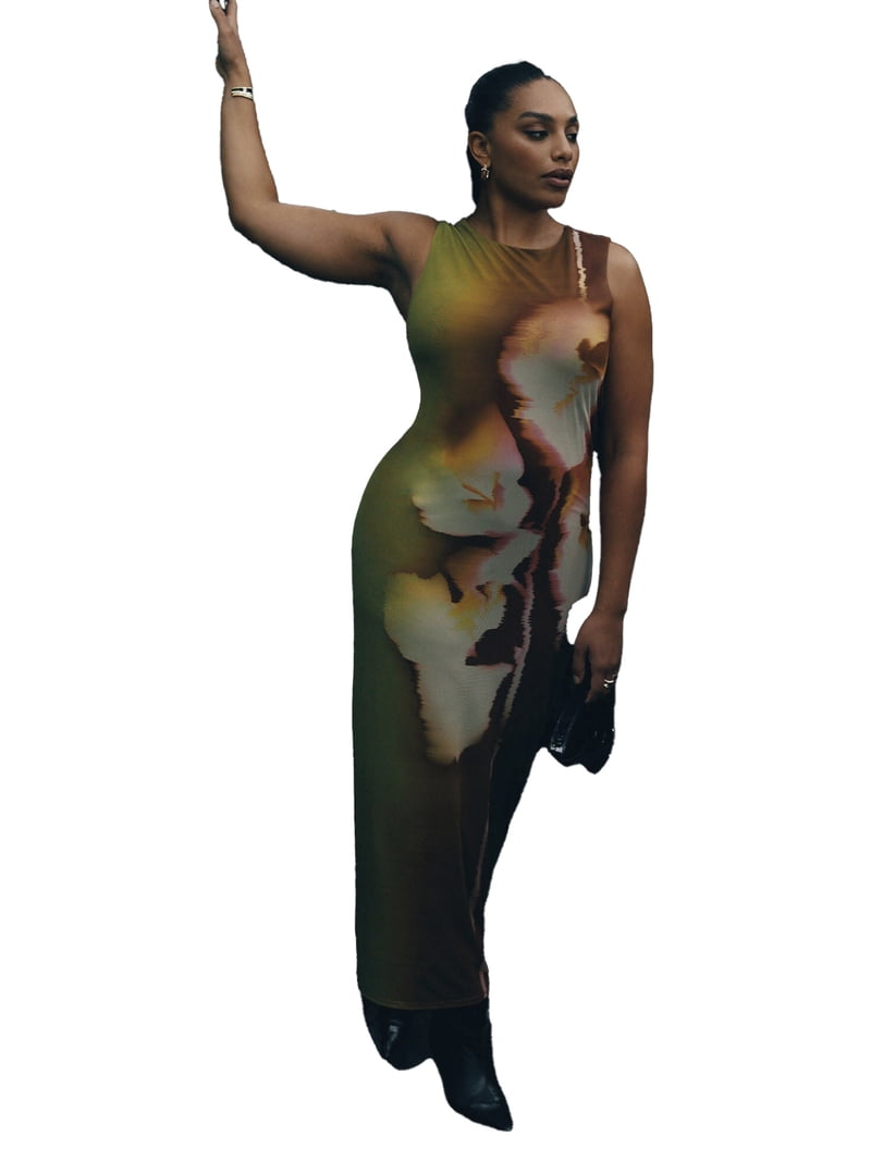 amelia mesh maxi dress Amelia Bubble Maxi Dress - Black