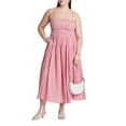 thumbnail image 1 of ELOQUII Women's Plus Size Smocked Tiered Maxi Dress, 1 of 2