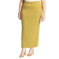 thumbnail image 1 of ELOQUII Women's Plus Size Sweater Maxi Skirt, 1 of 5