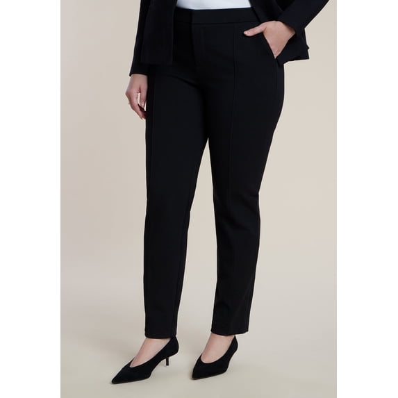 ELOQUII Women's Plus Size Tall The Ultimate Stretch Slim Ankle Pant