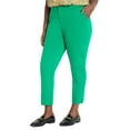 thumbnail image 1 of ELOQUII Women's Plus Size The Ultimate Stretch Slim Leg Pant, 1 of 6