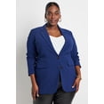 thumbnail image 1 of ELOQUII Women's Plus Size The 365 Semi Stretch Two Button Blazer, 1 of 6