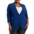 thumbnail image 1 of ELOQUII Women's Plus Size The 365 Semi Stretch Two Button Blazer, 1 of 3