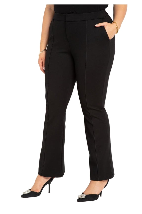 Women's Plus Size The Ultimate Stretch Flare Leg Pant