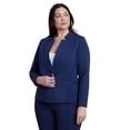 thumbnail image 1 of ELOQUII Women's Plus Size The Ultimate Stretch One-Button Blazer, 1 of 3