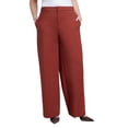 thumbnail image 1 of ELOQUII Women's Plus Size The Ultimate Stretch Wide-Leg Work Pant, 1 of 3