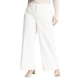 thumbnail image 1 of ELOQUII Women's Plus Size The Yvette Rigid Wide Leg Jean, 1 of 3