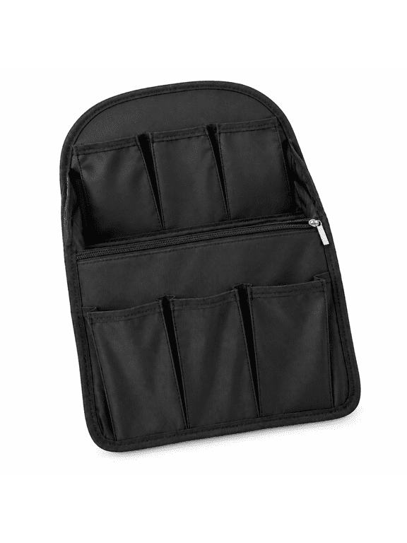 Backpack Organizer Insert, Multi-slots Divided Backpack Interior Bag (Black)