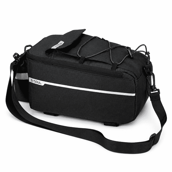 ELORIAH Bicycle Bag Insulated Trunk Cooler Pack Cycling Bicycle Rear Rack Storage Luggage Pouch Reflective MTB Bike Bag