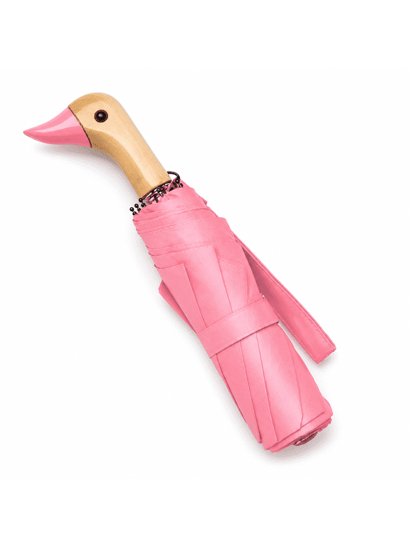 Cute Duckhead Umbrella - Compact 3-Fold Travel Umbrella for Women