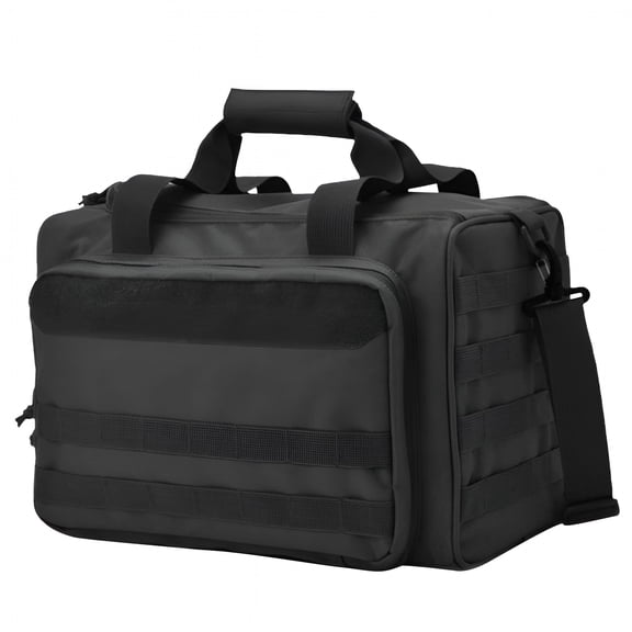 ELORIAH Hunting Range Bag Oxford Magazine Pouch Outdoor Gun Pistol Case (Black)