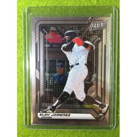 ELOY JIMENEZ ROOKIE CARD RC WHITE SOX SP 2019 Panini National VIP Silver Chrome