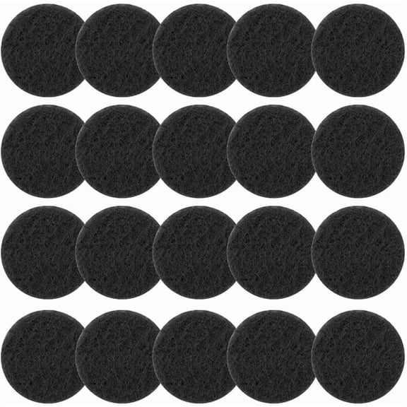 ELOYA- 100Pcs Cotton Diffuser Pads, Essential Oil Diffuser Pads - Black