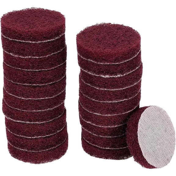 ELOYA- 20 Piece 2 Inch Drill Scrubber Scouring Pads 400 Grit