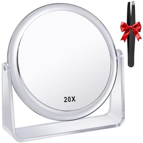 ELOYA- 20X Double Sided Vanity Mirror