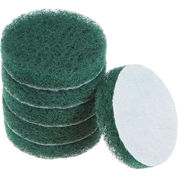 ELOYA- Drill Power Scrubber Scouring Pads 3 Inch 180 to 240 Grit 6 Piece