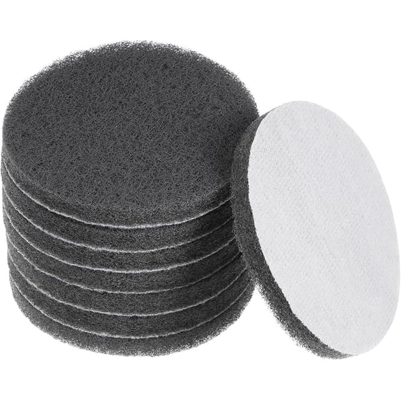 ELOYA- Drill Power Scrubber Scouring Pads 4 Inch 1000 to 1200 Grit 8 Piece