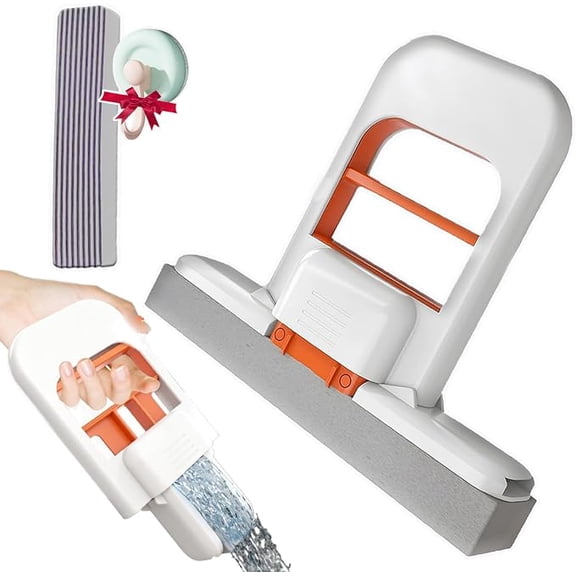 ELOYA- Mini Self Squeezing Mop Orange