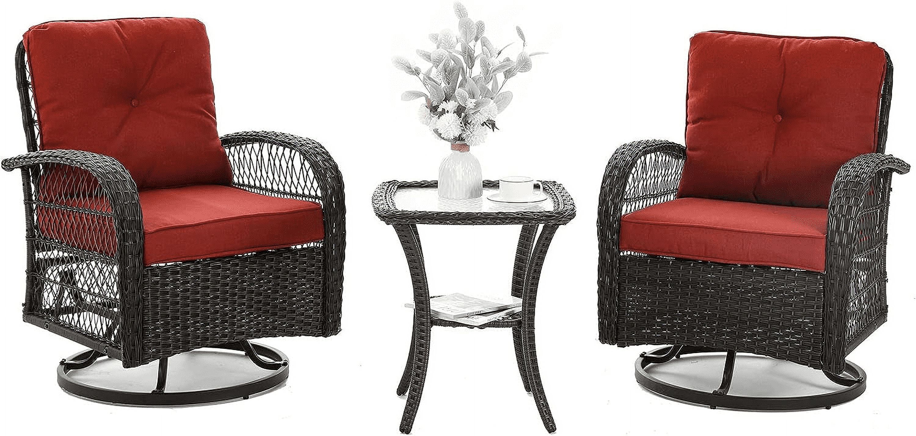 Walmart swivel outlet patio chairs