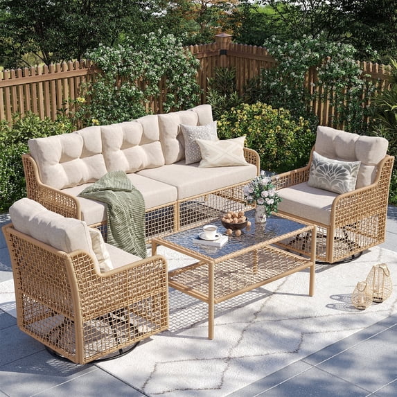 5-Seat Outdoor Patio Furniture Set