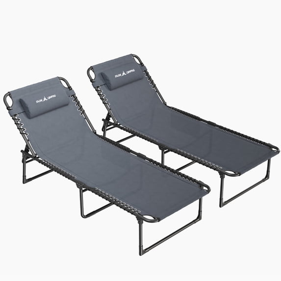ELPOSUN Adjustable Patio Zero Gravity Chair with Cup Holder - Black