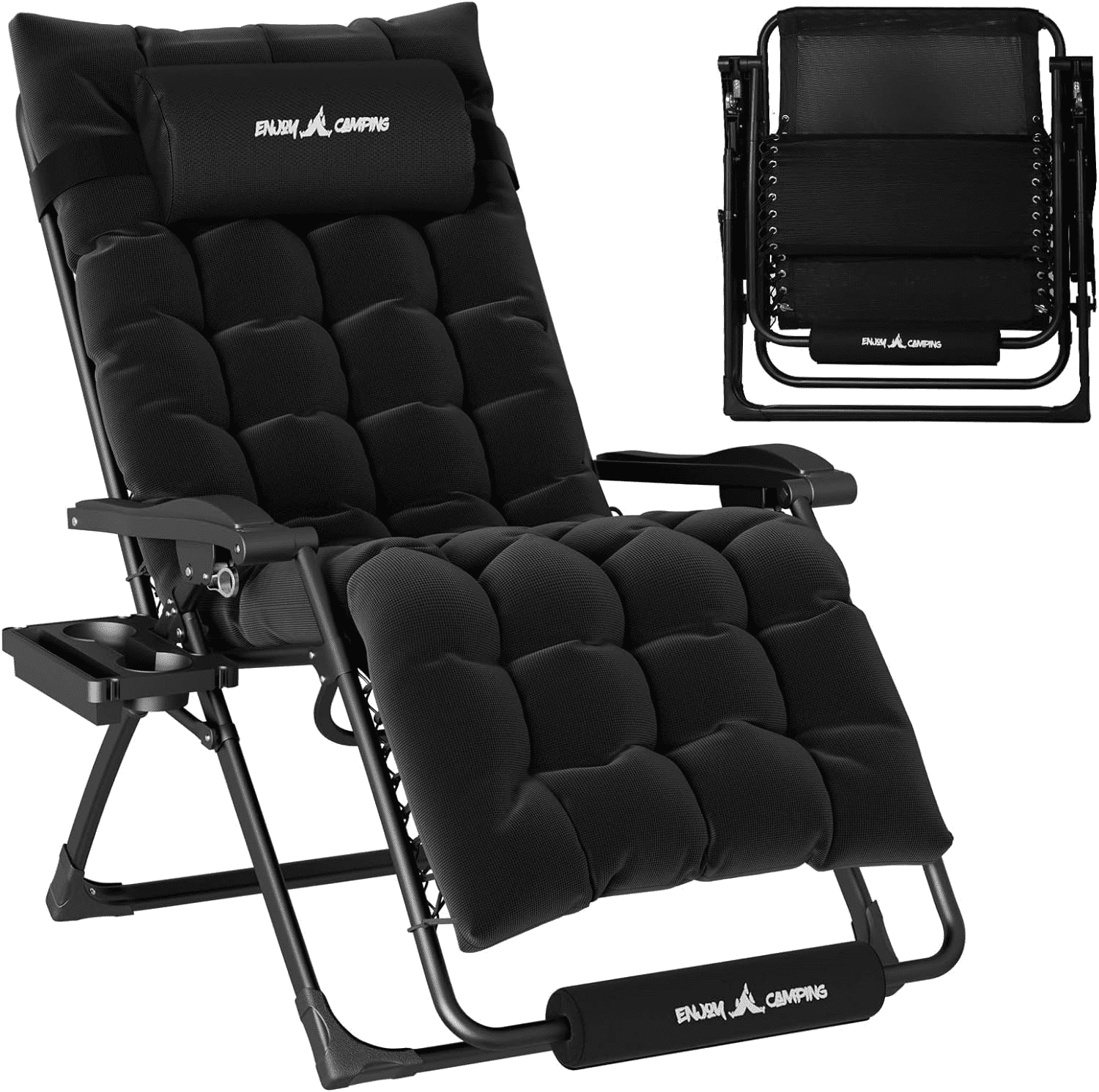 ELPOSUN Oversized Zero Gravity Chair 29 XL Patio Reclining Chair with